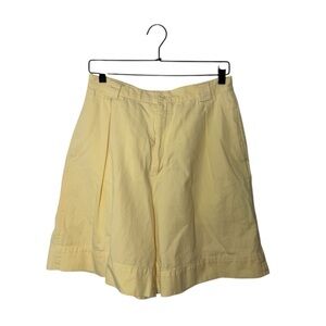 Vintage Calvin Klein Sport Light Yellow Women's Bermudas